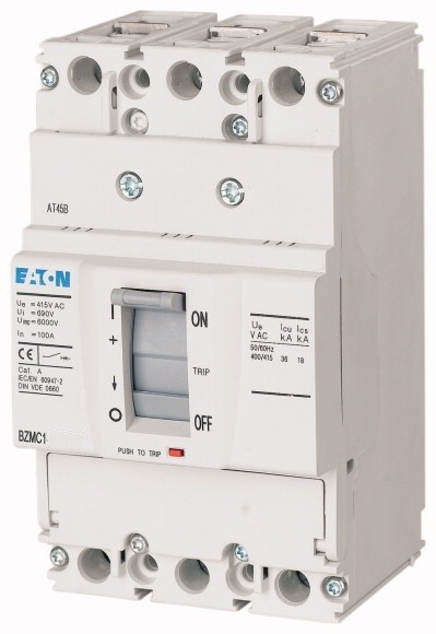 Автоматический выключатель Eaton BZMC1-A50-BT 50A 36kA