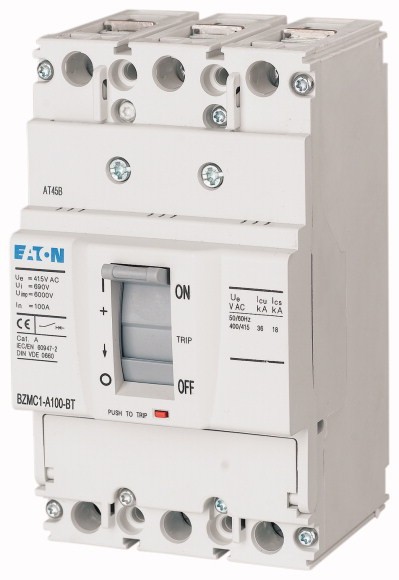 Автоматический выключатель Eaton BZMC1-A100-BT 100A 36kA