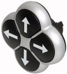 4-Позиционная головка кнопки Eaton M22-D4-S-X7