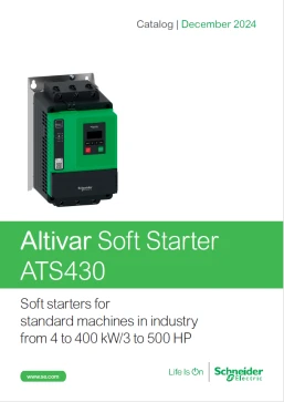 Пристрої плавного пуска Altivar Soft Starter ATS430