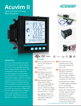 Acuvim-II-Advanced-Power-and-Energy-Meter-Datasheet