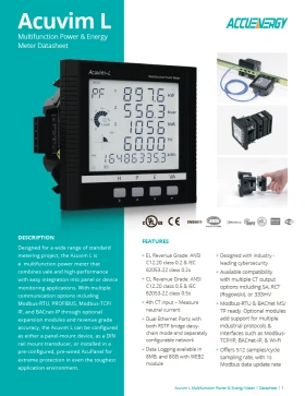 Acuvim-L-Multifunction-Power-and-Energy-Meter-Datasheet